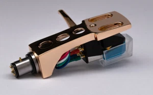 Cabezal de oro rosa, cartucho, lápiz óptico para Technics SL1650, SL1900, SLQ2K, SLQ3K - Imagen 1 de 6