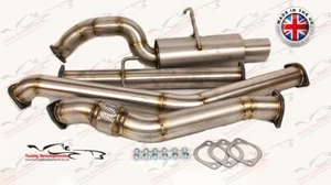 Sistema de escape completo de rendimiento de 3 pulgadas para Toyota Starlet Turbo Glanza V EP91 4E - Imagen 1 de 9