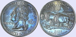 2006 P North Dakota Statehood Quarter BU Condition - Picture 1 of 3