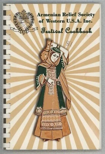 Glendale California Armenian COOKBOOK Relief Society 2007 FESTIVAL Recipe Book - Picture 1 of 7