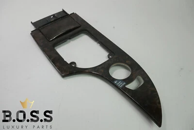 2006 BMW 525i 525xi 530xi 530i E60 Center Console Wood Trim OEM - Image 1 of 4
