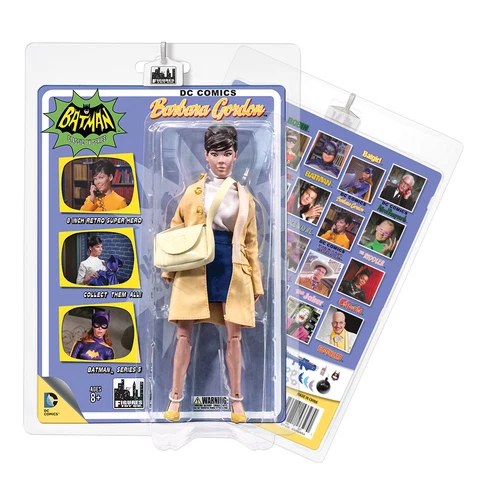 Batman 66 Classic TV Show Retro Style 8 Inch Figures Series 5: Barbara Gordon Cover