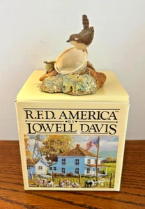 Vintage 1983 Lowell Davis 225241 ONE FOR THE ROAD Bird RFD America w/ Box - Picture 1 of 6
