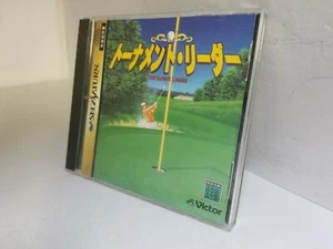 Juego TOURNAMENT LEADER para SEGA SATURN Versión Japón EN CAJA COMPLETO P15 - Imagen 1 de 3
