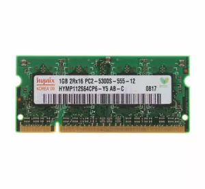 For Hynix DDR2 DDR3 8GB 4GB 2GB 5300 6400 8500 10600 12800 RAM Laptop Memory Lot - Picture 1 of 23