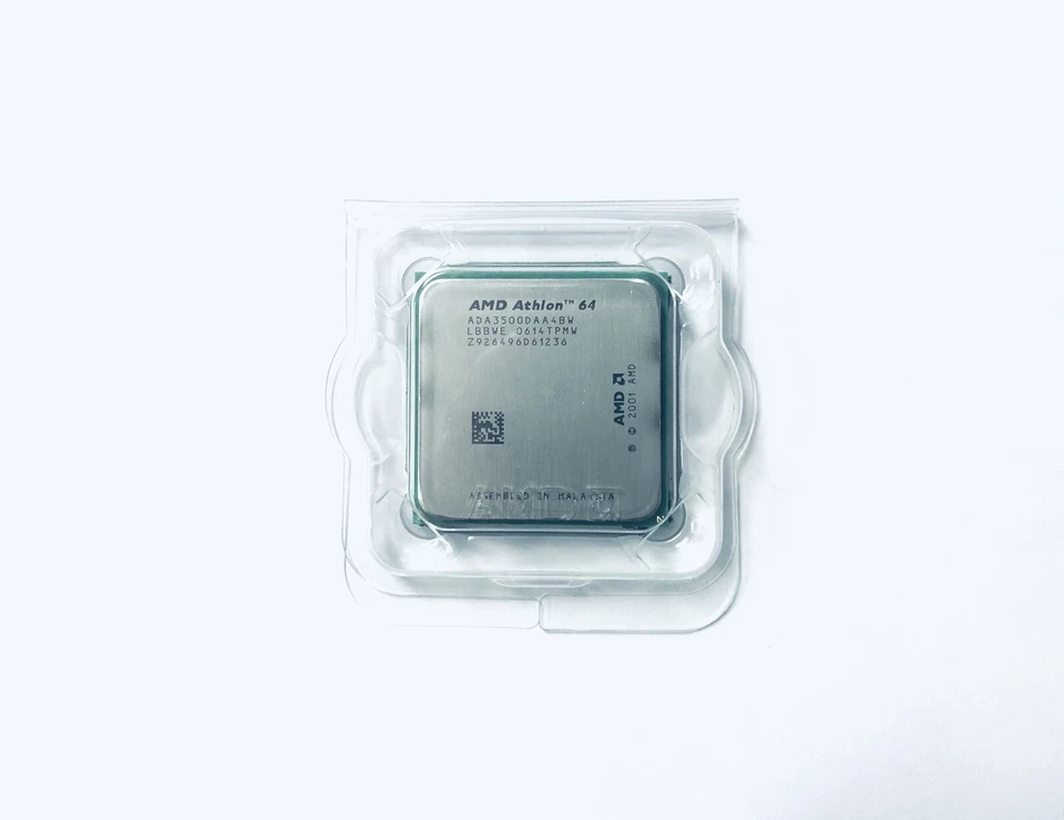 AMD Athlon 64 3500+ ADA3500BPBOX 2.2-3.5Ghz Socket 939 CPU (Tray Packaging) - Image 1 of 4