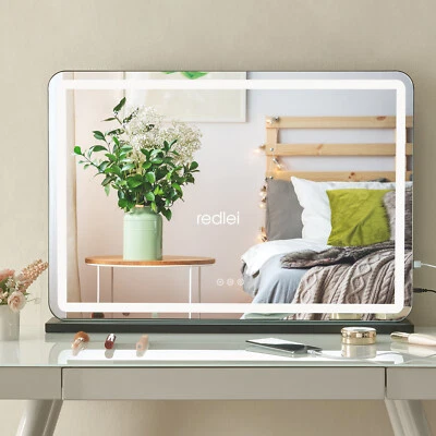 YAMISSI Hollywood Schminkspiegel mit Beleuchtung Kosmetikspiegel Tischspiegel Dimmbar DE