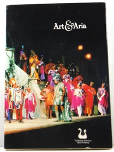 Art & Aria : The Western Australian Opera Company 10th anv 1977 HC DJ Art book - Picture 1 of 19