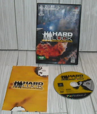 RARE VINTAGE Hard Luck Return of the Heroes 2004 Japan Playstation 2 PS2 GAME  - Image 1 of 3