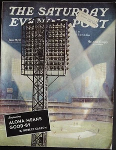 Saturday Evening Post June 28, 1941 Roy Hilton, Robert Carson! - Picture 1 of 1