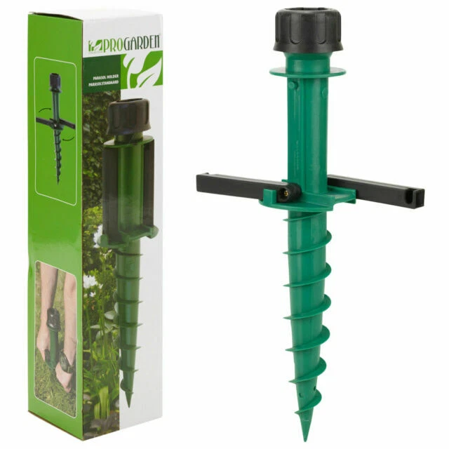 Progarden BM202058 Ground Sleeve Parasol Stand & Spike Umbrella Holder
