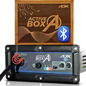 Amplificador Active Box ajk 350.2 Bluetooth 350 vatios Rms 2 canales 4 ohmios - Bivolt - Imagen 1 de 7