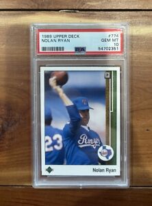 Nolan Ryan 1989 Upper Deck #774 PSA 10 🔥🔥 Mets Angels Astros Rangers