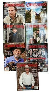 7 Cowboys & Indians Magazines 2014 w Chris Cooper, Neesom,Duval,Tommy Lee Jones - Picture 1 of 4