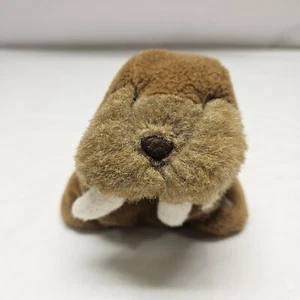 A&A Plush Inc 8 Inch Brown Walrus Plush Stuffed Animal Toy - Picture 1 of 10