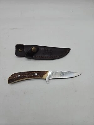 Collectible Hen & Rooster Toledo Spain HR-5005 hunting knife German Stainless - Image 1 of 2