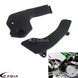 Motorcycle Black Frame Guard Cover For Kawasaki KLX230 KLX 230 2020-2023 2022 - Picture 1 of 8