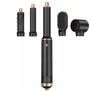 5 en 1 Multi-Peluquería 1000W Cepillo de Aire Caliente Cepillo de Secador Secar Alisar Rizos - Imagen 1 de 9