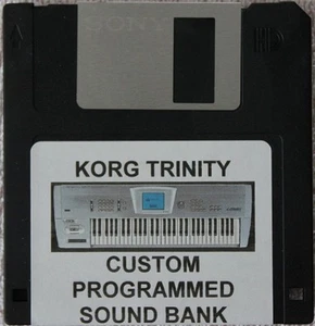 Korg Trinity custom programmed sounds disk - Picture 1 of 3