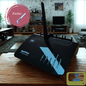 Fritz!Box 7590 WLAN Extender mit Antennen (weiße Version) Reichweite erhöhen - Bild 1 von 9