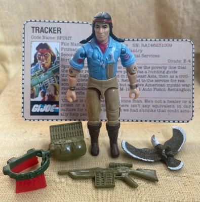 Gi Joe Spirit V1 1984 - 100 % completo con garras - azul muy brillante - leer - FC EC Foto 1 de 4