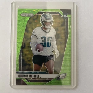 2024 Panini Prizm #381 Quinyon Mitchell Neon Green Pulsar - Picture 1 of 2