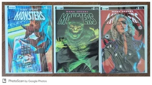 Mark Spear's Monsters #1 2 and 3 Keenspot Comics 2025 HIT of the Year - Picture 1 of 5