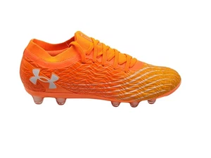 Under Armour Magnetico Pro 5 AG Shoes Blaze Orange Mens 9 Soccer Cleats FW25 New - Picture 1 of 11