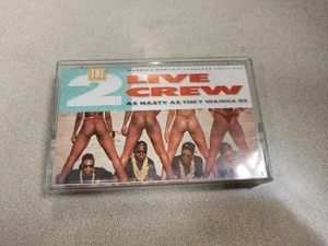 2 Live Crew As Nasty As They Wanna Be Cassette 1989 XR107 Rap Hip Hop VG+++ - Picture 1 of 5