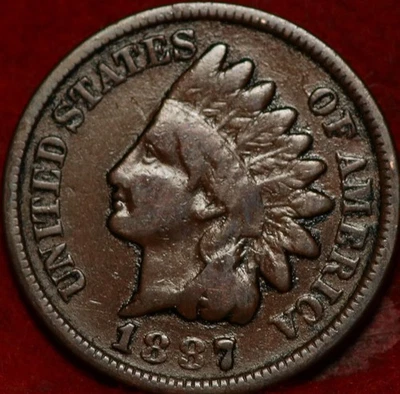1887 Philadelphia Mint Indian Head Cent - Image 1 of 2