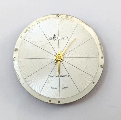 Reloj Suizo Vintage LADY NELSON Antimagnético Damas 31mm Movimiento PIEZAS REPARACIÓN Foto 1 de 4
