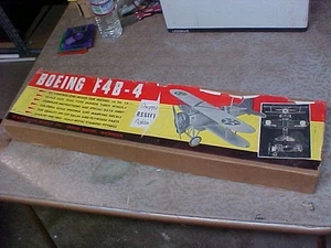 Boeing F4B-4 30" SCALEMASTER MODELS Balsa Wood Control Line Model Kit from 1953 - Picture 1 of 14