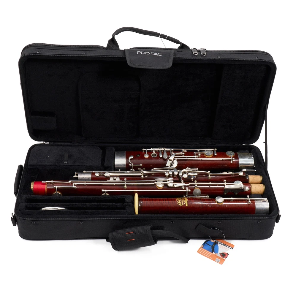 Schreiber Semi-Professional Wood Bassoon SN 10723 EXCELLENT - Image 1 of 4