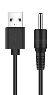 USB Kabel USB/DC Cable Typ Stecker 3,5 mm x 1,35 mm DC Plug Hohlstecker 5V - Bild 1 von 3