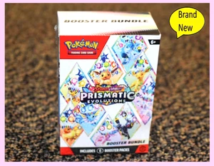 Pokemon 8.5 Prismatic Evolutions Booster Bundle. Trading Card. Brand New, Sealed - Picture 1 of 6