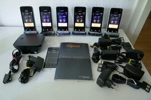Gigaset SL910A 6 combinés - téléphone sans fil - avec écran couleur - AB - Photo 1/13
