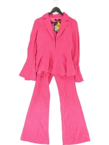 Jaded London Women's Two Piece Suit UK 8 Pink 100% Polyester Trouser Suit - Picture 1 of 6