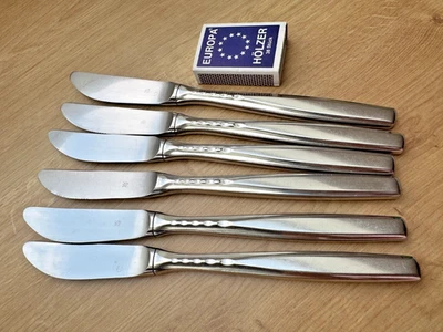 WMF London Cromargan 6 Menümesser Tafelmesser Messer 21,5 cm - Bild 1 von 3