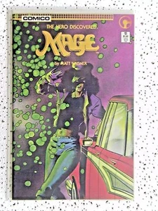 Mago #12 El héroe descubierto 1984 serie primera impresión Matt Wagner en estado bastante bueno/casi nuevo 9,0 - Imagen 1 de 1