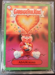 GPK VALENTINE'S DAY COMPLETE Rare GREEN Border 20X GARBAGE PAIL KIDS CARD Set!! - Picture 1 of 1
