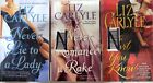 Lot de 3 livres de poche Liz Carlyle Never Lie To a Lady/Never Romance A Rake+