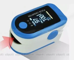 CONTAC- Oxygen Saturation Monitor, Pulse Oximeter Fingertip, including battery - Bild 1 von 1