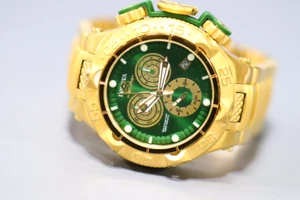 Invicta Men's 27675 Subaqua Quartz Chronograph Green, Gold Dial Watch - Picture 1 of 6