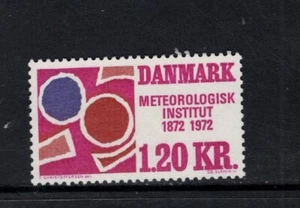 Dinamarca 1972 Arte Abstracto Meteorológico Danés Estampillada sin montar o nunca montada SC 489 - Imagen 1 de 1