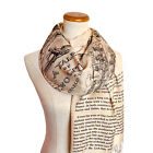 A Tale of Two Cities Shawl Scarf Wrap. Book scarf, Literary scarf .