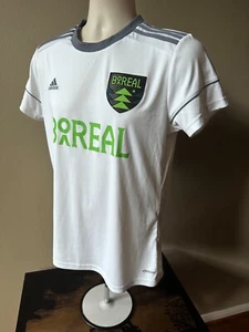Adidas Men's Boreal FC #11 Aero Ready Short Sleeve Soccer Jersey (L) White - Picture 1 of 7