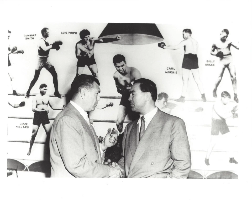 FOTO BOXEO JACK DEMPSEY & MAX SCHMELING 8X10 Foto 1 de 1