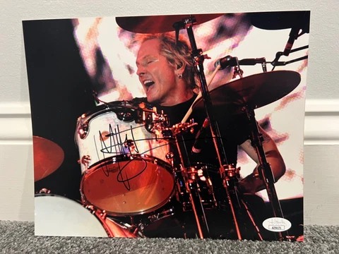 Matt Sorum signed JSA COA 8X10 Guns N Roses GNR Slash Axl Rose psa  bas Cover