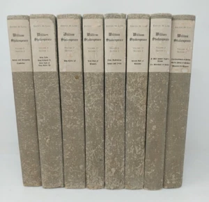 William Shakespeare Merrill and Baker Edition de Luxe Limited Hardcover Lot of 8 - Picture 1 of 11