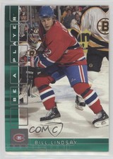 2001-02 ITG Be A Player Memorabilia Emerald /10 Bill Lindsay #422